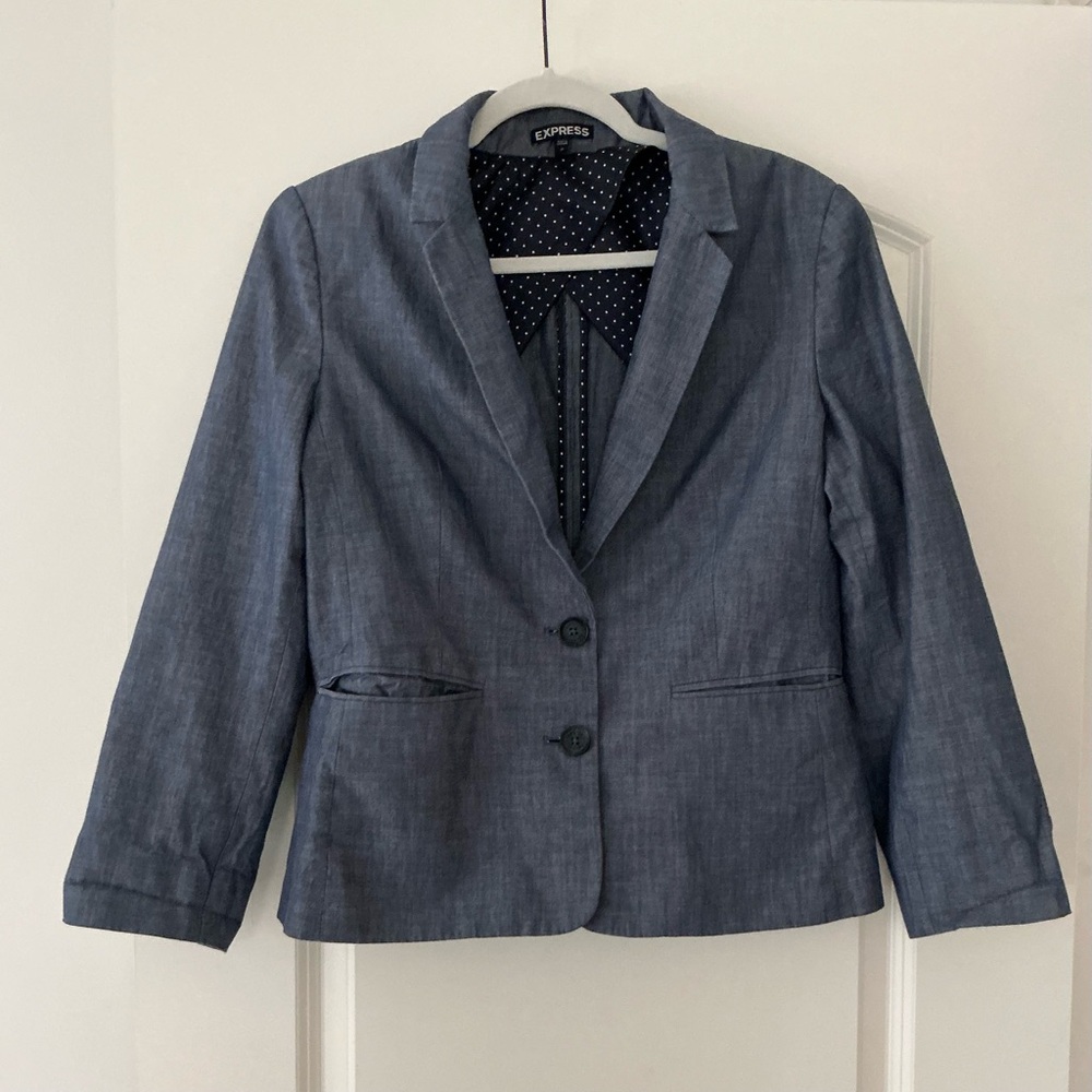Express Blue Blazer